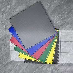 Piastrelle per Pavimenti da Garage Baona in PVC Resistente - Piastrelle Incastrabili Spesse 5mm in Nero/Grigio, per Officine <span class=keywords><strong>e</strong></span> Showroom - Product Image 1