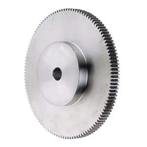 Engranaje Recto de Acero de Alta Precisión, Mecanizado CNC Personalizado, con <span class=keywords><strong>31</strong></span> Dientes - Product Image 3