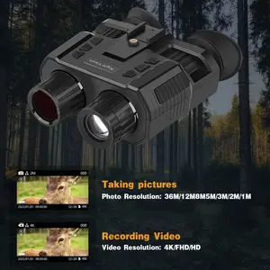 Binoculares de Visión Nocturna NV8000, Gafas IR Montables en la Cabeza, HD, Portátiles, Manos Libres, Recargables, para Observación en Campamentos al Aire Libre - Product Image 3