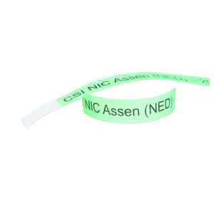 Hospital Water Proof Disposable printable tyvek wristbands Paper Tickets wristbands cheap tyvek Bracelet For Events