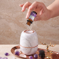 Huile Essentielle Naturelle Multi-usages en Gros, Marque Privée OEM ODM, Huile Essentielle d'Aromathérapie à la Lavande pour l'Anxiété et le Stress