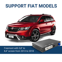 Rhythm Wireless CarPlay Kit de rénovation Android Auto Decoder Box Car System pour Fiat Freemont 2013-2018