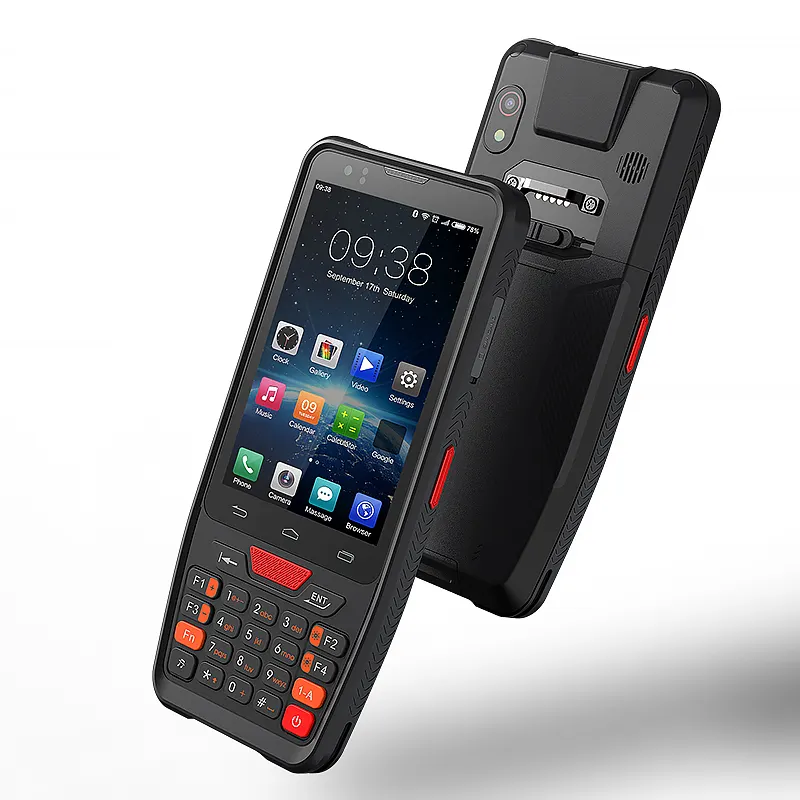 Android 12 Robuuste Pda Handheld Mobiel Apparaat Industriële Terminal Ip67 Nfc Barcodescanner Pda Android Pdas Telefoon