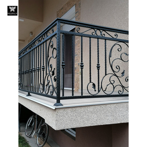 Garde-corps extérieur en fer forgé de Géorgie pour balcon, clôture en fer sur mesure pour <span class=keywords><strong>terrasse</strong></span>, treillis, balustrades pour maisons - Product Image 4