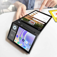 Terminal de point de vente intelligent Android OEM DLNA Z108 avec écran tactile et lecteur de cartes NFC pour la facturation et la gestion des commandes en restaurant