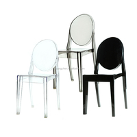 Vente en gros de chaises Ghost en acrylique à des prix abordables chaise transparente limpide pour bar d'hôtel restaurant fête salon utilisation