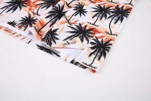 Camisa hawaiana Aloha para hombre, camisa de verano con estampado tropical, resistente a <span class=keywords><strong>las</strong></span> arrugas, transpirable para Resort, vacaciones informales en la playa, venta al por mayor personalizada - Product Image 4