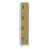 Cartmay Armoire de rangement en métal HPL Gymnase École Vestiaire Coffre-fort Casier Casiers numériques