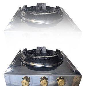 Cuisinière à gaz <span class=keywords><strong>Wok</strong></span> à usage unique pour restaurants Surface en fonte domestique Feu féroce par le fabricant GPL commercial - Product Image 6