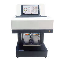 Impresora de alimentos portátil automática de venta directa de fábrica para café, leche, té, macarrón y pastel, cabezal de impresión plano XP600