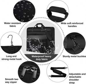 Free Sample Garment <b>Bag</b> Travel <b>Suit</b> <b>Bag</b> <b>for</b> Men Large 40-Inch Hanging Suitcase Luggage <b>Bags</b> <b>for</b> Travel - Product Image 3