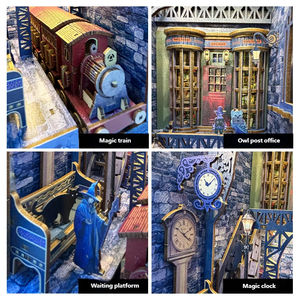 Kit <span class=keywords><strong>de</strong></span> <span class=keywords><strong>Casa</strong></span> en Miniatura <span class=keywords><strong>de</strong></span> Arquitectura <span class=keywords><strong>de</strong></span> Estación <span class=keywords><strong>de</strong></span> Ferrocarril - <span class=keywords><strong>Casa</strong></span> <span class=keywords><strong>de</strong></span> <span class=keywords><strong>Muñecas</strong></span> <span class=keywords><strong>Completa</strong></span> con Muebles y Detalles en Miniatura - Product Image 5