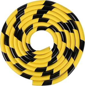 Gardes de <span class=keywords><strong>mur</strong></span> et d'angle en caoutchouc NBR auto-adhésives robustes rayures jaunes/noires colonnes de stationnement sécurité de <span class=keywords><strong>garage</strong></span> caractéristique étanche - Product Image 1