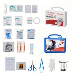 Trousse de premiers soins d'urgence pour la maison, le bureau, le véhicule, le camping, la randonnée et les sports, sac en plastique avec logo personnalisé - Product Image 3