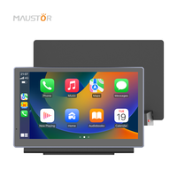 Maustor Date 7 pouces IPS Écran Tactile Portable Lecteur dvd De Voiture Sans Fil Carplay Android Auto avec BT/FM/TF Carte Fonction