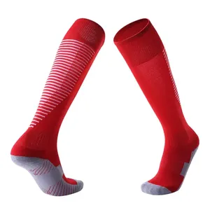 <span class=keywords><strong>Calcetines</strong></span> de Fútbol Largos a Rayas con Base Acolchada para <span class=keywords><strong>Hombre</strong></span>, Personalizados - Product Image 4