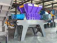 Machine de déchiquetage de broyeur de ferraille de feuille de coquille d'acier de ferraille de rebut
