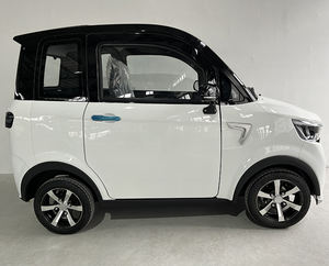 Grande <span class=keywords><strong>voiture</strong></span> électrique 4 roues de haute qualité à usage intensif, 45 km/h, cabine fermée pour passagers - Product Image 4