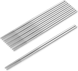 Vaisselle en métal carrée en acier inoxydable réutilisable antidérapante gravée au laser pour restaurant hôtel - Product Image 2