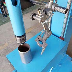 Máquina Posicionadora de Soldadura de Cilindros de Aceite con Control Automático de Servomotor y Pistola Rotatoria para Líneas de Fabricación de Tubos - Product Image 6