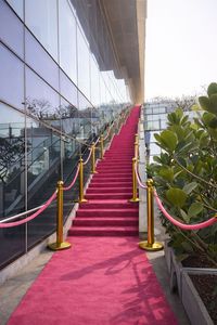 Alfombra <span class=keywords><strong>Rosa</strong></span> Personalizable para Exteriores, Tapete Antideslizante para Pasillos, Alfombra Gruesa para Fiestas y Decoración de Eventos - Product Image 2