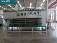 Équipement de traitement des eaux usées avec capacité de débit de 45 m3 par heure, machinerie de flottation des sels dissous
