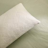 Oreiller long en mousse à mémoire de forme déchiquetée pour dormeurs latéraux, soutien ergonomique du cou, oreiller orthopédique pour lit, logo personnalisé, hôtel