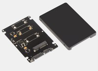 MSATA SSD vers boîtier SATA 2.5 "convertisseur carte adaptateur SSD 7mm