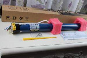 AM45 आउटडोर अंधा कर रही है 230/110V सुपर शक्तिशाली निविड़ अंधकार ट्यूबलर मोटर - Product Image 5