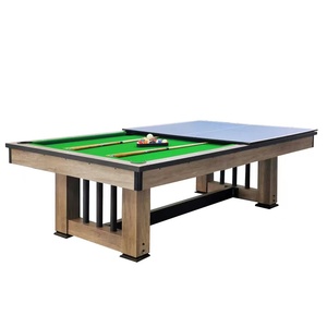 Tavolo da biliardo 3 in 1 in stile <span class=keywords><strong>roma</strong></span> di alta qualità/ping pong/tavola da pranzo in vendita - Product Image 2