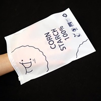 Sacs biodégradables en poly pour t-shirt, sac à fermeture éclair en plastique compostable givré mat écologique pour l'emballage de sous-vêtements