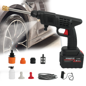 Pistolet à eau haute pression électrique portable NC, puissant, 24 V, sans fil, au lithium, pour lavage de voiture, pistolet à mousse, lave-auto, <span class=keywords><strong>3Y</strong></span> - Product Image 2