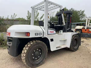 Haute performance TCM 80 chariot élévateur hydraulique diesel de 8 tonnes composants d'origine pour le transport de conteneurs chariot élévateur d'occasion à vendre - Product Image 2