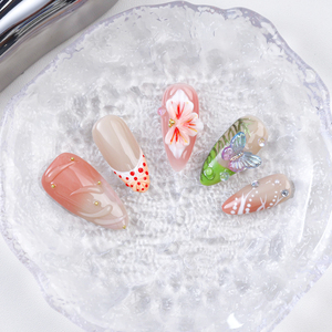 <span class=keywords><strong>Palo</strong></span> falso acrílico 3D personalizado hecho a mano prensa <span class=keywords><strong>en</strong></span> las <span class=keywords><strong>uñas</strong></span> flor <span class=keywords><strong>Rosa</strong></span> arte <span class=keywords><strong>de</strong></span> <span class=keywords><strong>uñas</strong></span> francés Venta caliente almendra 10 Uds <span class=keywords><strong>de</strong></span> gama alta con pegamento - Product Image 2