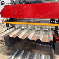 Machine de formage à froid entièrement automatique à haut rendement pour tôles de toiture en acier galvanisé – Production en usine de profilés pour bâtiments