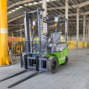 3 טון חשמלי מלגזה משאית מופעלת 1 טון 1.5 טון 3.5 טון מלגזה עבור מחסן לוגיסטיקה מחסן מפעל - Product Image 1