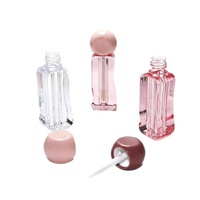 Tube de brillant à lèvres liquide 2,5 ml à marque privée, contenant d'huile hydratante pour les lèvres à la vitamine E, emballage OEM pour maquillage liquide et fard à paupières