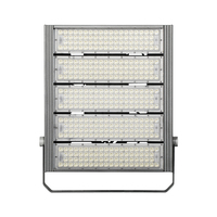 Proveedor OEM, Lámpara LED para Estadios de 800W, 140lm/W, IP66, Impermeable, para Exteriores, Canchas de Fútbol y Estacionamientos