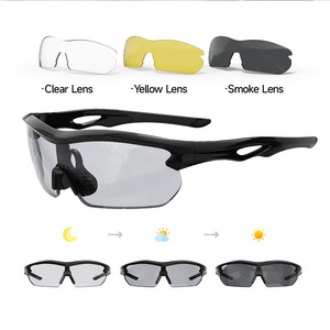 Outdoor Sports Goggles With Interchangeable Lenses For Cycling Hiking Fishing Running Golf Men's Polarized PCTAC Frame Plastic - Product Image 5