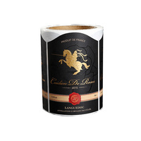 Etiquetas de Papel Autoadhesivas Impermeables Impresas Personalizadas, Etiquetas para Botellas con Logotipo en Relieve de Lámina Dorada, Rollo de Etiquetas para Vino, Cerveza y Whisky