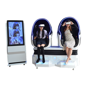 Cinéma à chaise œuf 9DVR à pièces Skyfun pour intérieur avec deux sièges pour utilisation publique dans les centres commerciaux - Product Image 5