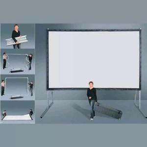 Écran de projection portable d'extérieur pliable rapidement de <span class=keywords><strong>100</strong></span> <span class=keywords><strong>pouces</strong></span> 16:9, adapté aux animaux domestiques, en PVC, <span class=keywords><strong>dimensions</strong></span> 2212x1245, garantie de 90 jours - Product Image 6