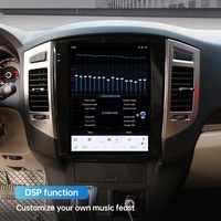 Radio Estéreo para Auto de 12.1 Pulgadas con GPS y Navegación para Mitsubishi Pajero Shogun Montero 2008-2019, Android CarPlay, WiFi, Mirror Link