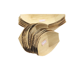 Jimao nhà máy bán buôn dùng một lần tre bằng gỗ Lá Cọ tấm chất lượng cao Sushi thuyền Bộ đồ ăn để sử dụng nhà - Product Image 1