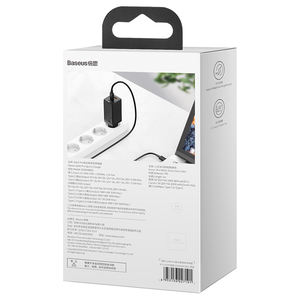 <span class=keywords><strong>Baseus</strong></span> <span class=keywords><strong>65W</strong></span> Gan2 Pro 2C + U Charge rapide Type C PD USB <span class=keywords><strong>Chargeur</strong></span> avec QC 4.0 3.0 Portable Charge rapide pour ordinateur portable iPhone 14 13 - Product Image 2