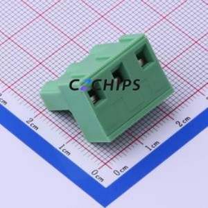 KF2EDGK-7.62-3P Plug-in Terminal Block P=7.62mm Connector ( Connector Type: Plug )( Construction: 1x3P )( Pitch: 7.62mm ) - Product Image 2