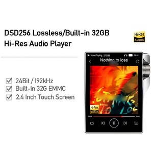 Reproductor de Música Portátil de Alta Fidelidad sin Pérdidas, Conexión por Cable y Bluetooth, Pantalla Táctil IPS Completa, 90 Horas de Duración de Batería - Product Image 5