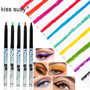 Kiss Susy 29-Color 2-en-1 <span class=keywords><strong>Eyeliner</strong></span> Lip Liner Gel Pen Nouveau Maquillage Liquide Minéral Rotatif Longue Durée Anti-Sueur Pas Facile Smudge - Product Image 2