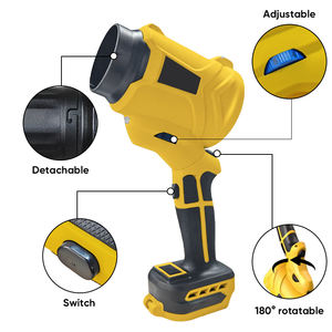 Soplador de Hojas Eléctrico, Velocidad del Viento de 50 m/s, Soplador de Nieve de 600 W, 6 Velocidades Ajustables, Sopladores de Hojas Inalámbricos - Product Image 2