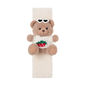 Protège-ceinture de sécurité pour enfant en peluche motif ours mignon – Coussinets d'épaule décoratifs pour la sécurité des enfants - Product Image 5